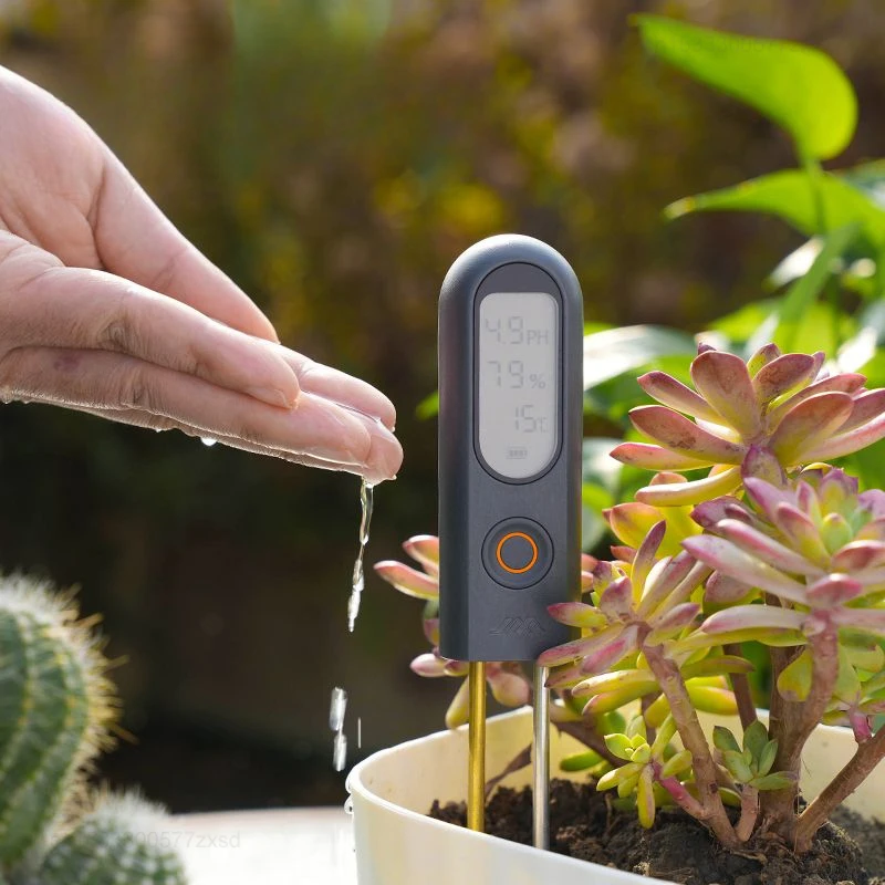 Smart Garden Nutrients - JIMIHOME Boden-pH-Messgerät zur Messung von Nährstoffen,