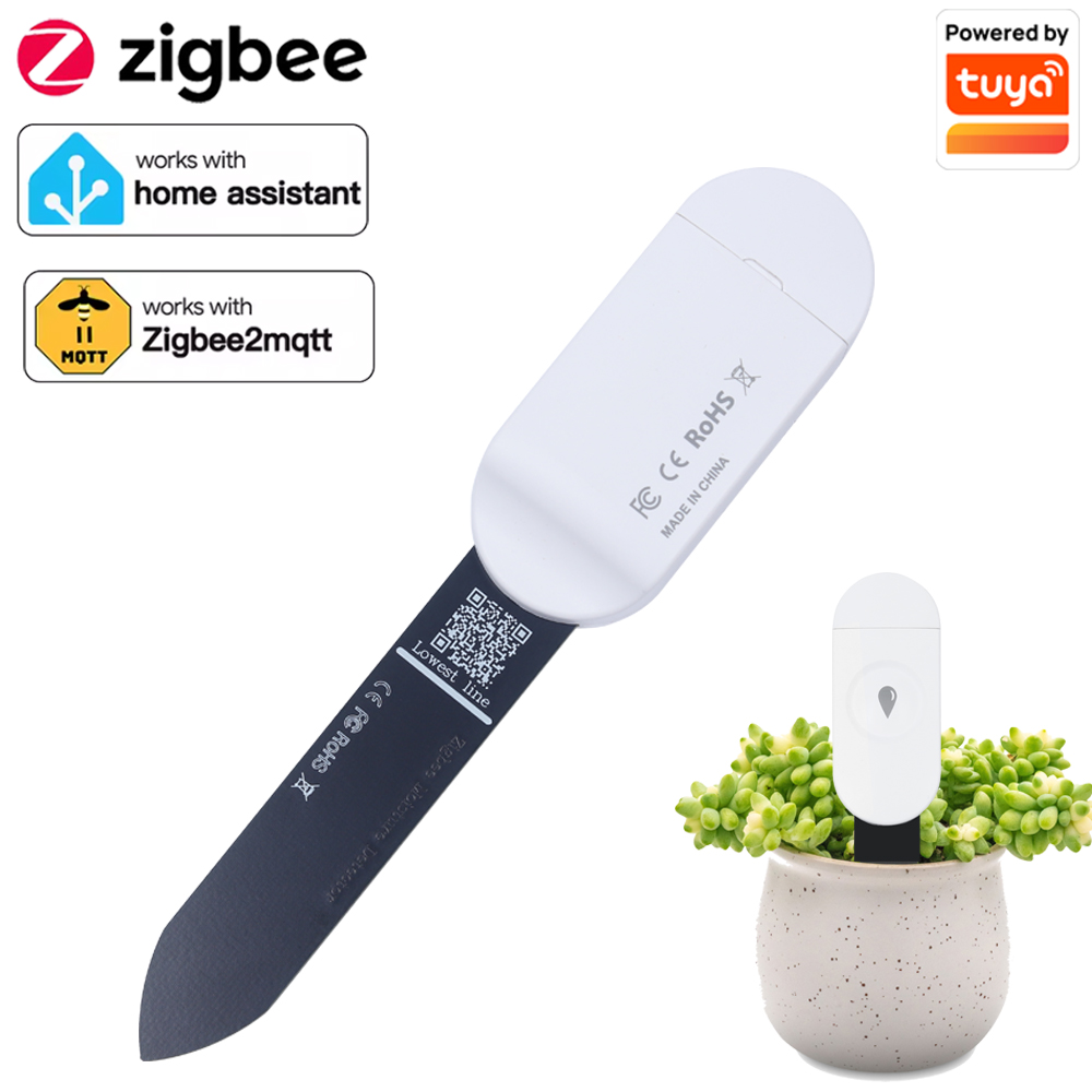 Smart Garden Moisture Sensor - Tuya Zigbee Temperatur Feuchtigkeit Feuchtigkeit Detektor