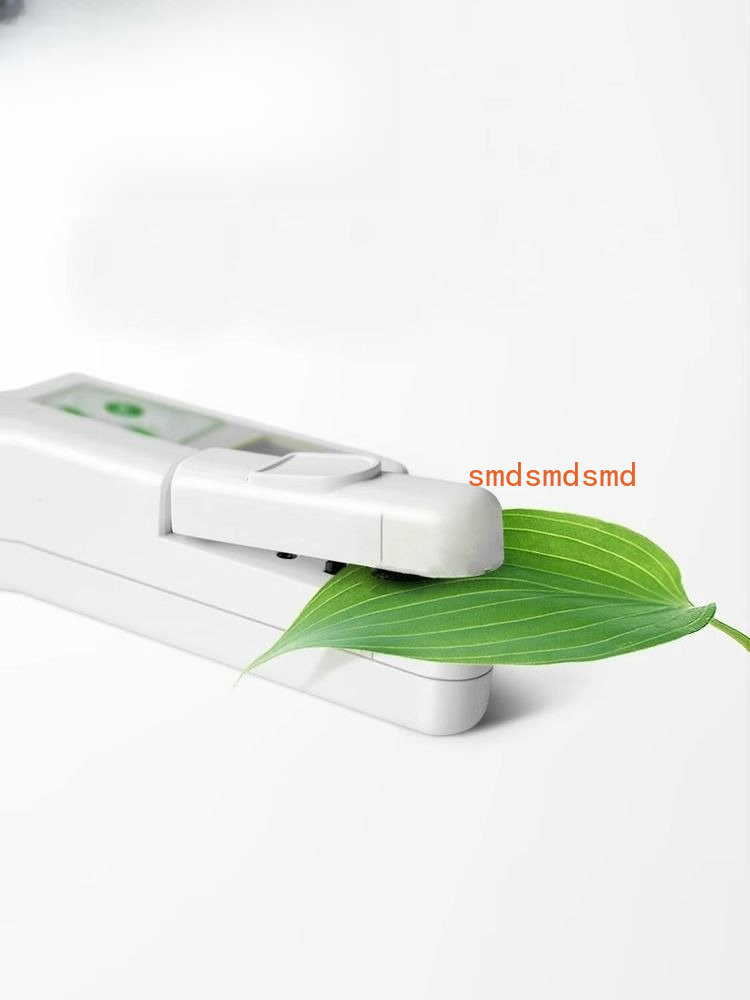 Smart Garden Nutrients - Chlorophyll-Messgerät Pflanzennährstoff-Tester Intelligenter Stickstoff-Temperatur-Feuchtigkeits-Detektor Grünpflanzen-Vergleichsmessgerät für