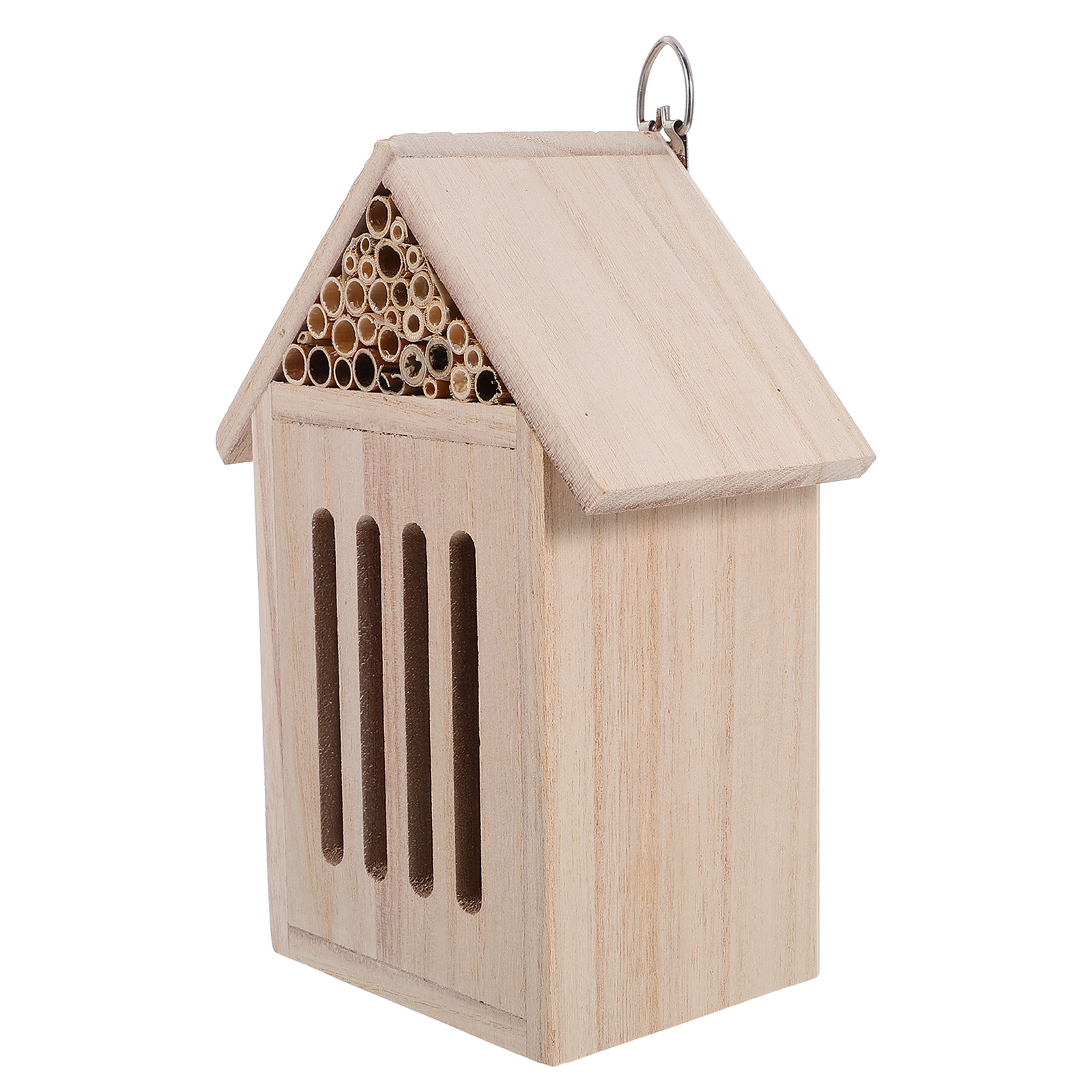 Insect Hotel Wood - Insektenhotel aus Holz, Insektenhaus, Garten-Außenunterstand, Nistkasten