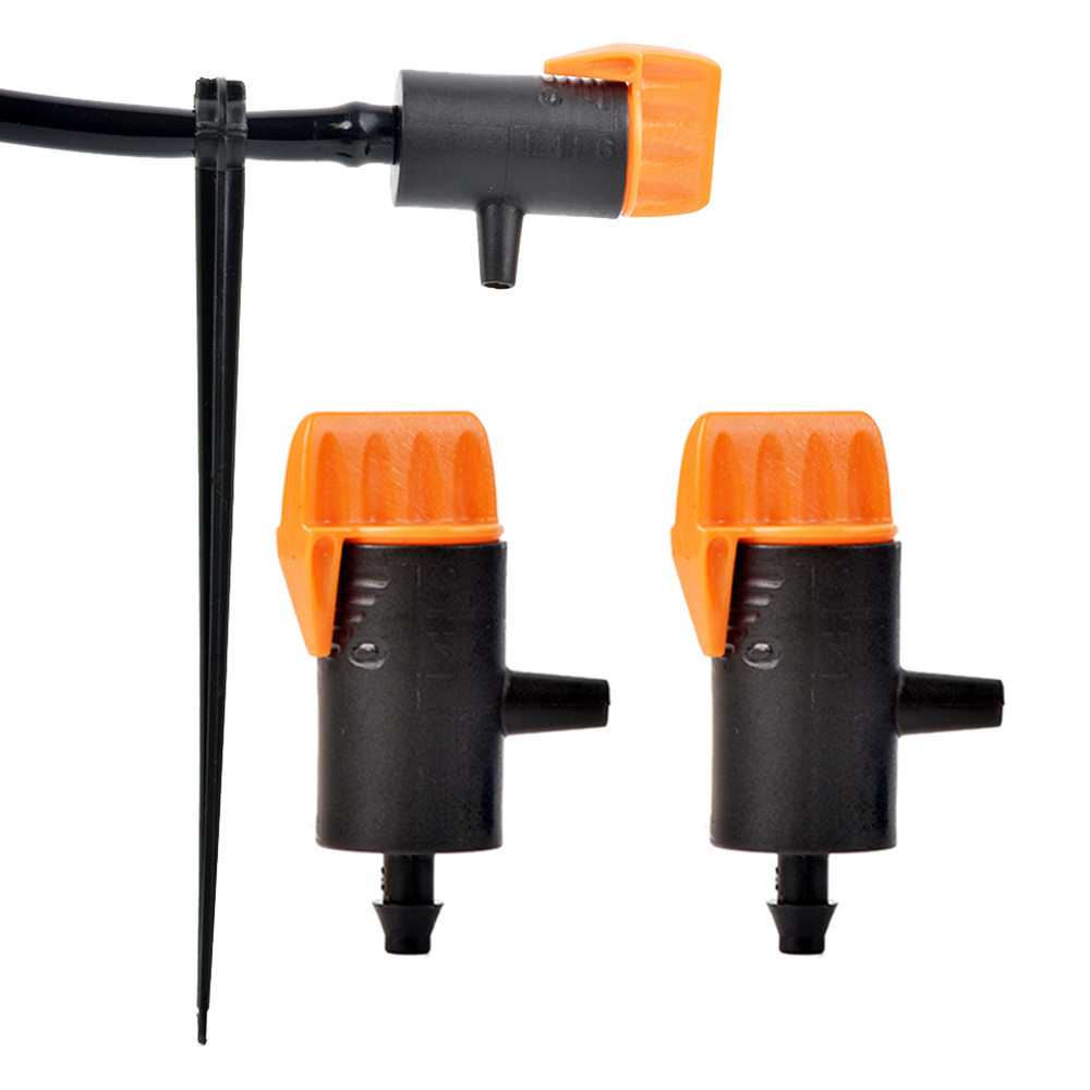 Smart Garden - 10–50 Stück 0–60 l/verstellbarer Tropfer, Mikro-Tropfbewässerungsregler,