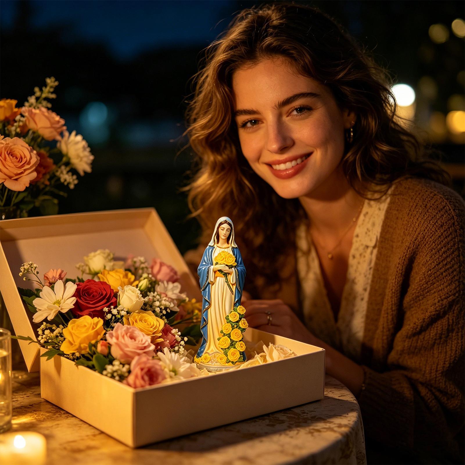 Solar-Statue der Jungfrau Mari – Smart Garden In Home Bewertung und Preis