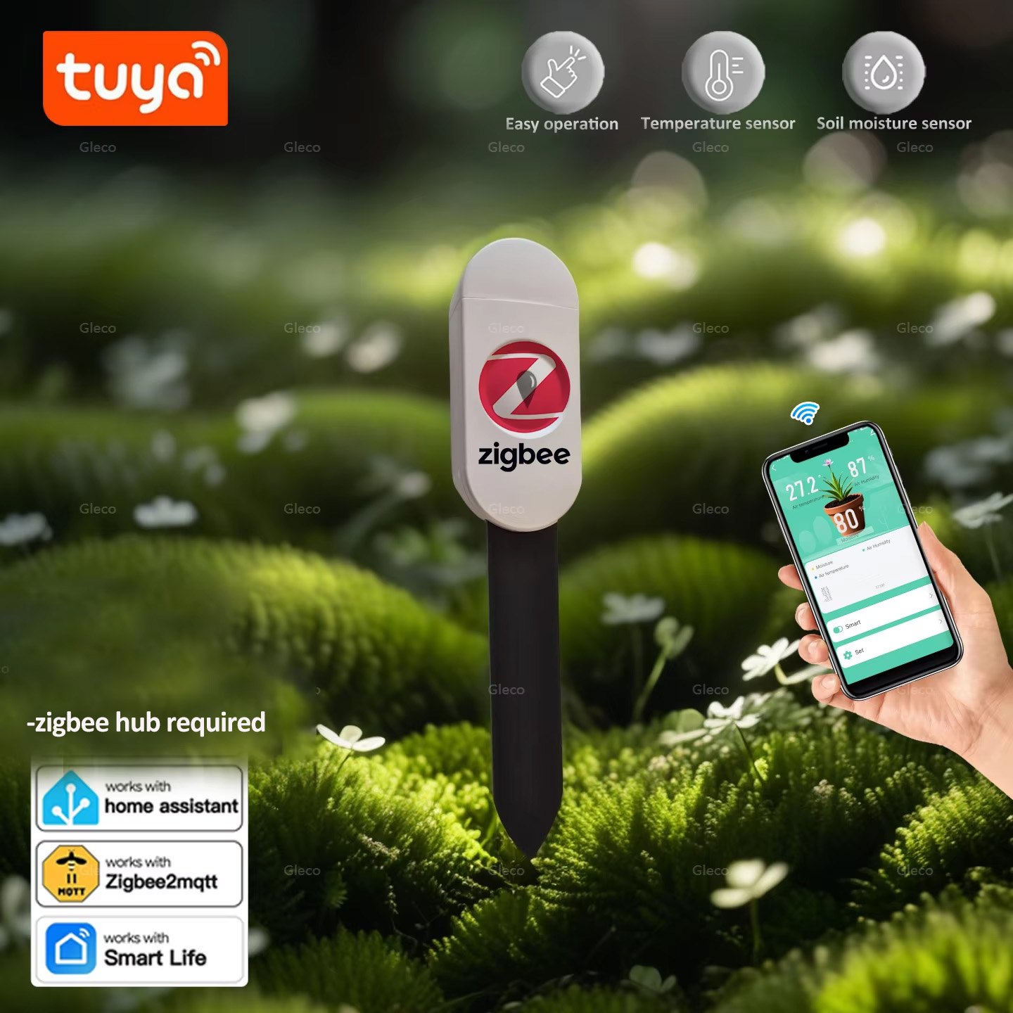 Tuya Smart Life Zigbee Bodenfe – Smart Garden Moisture Sensor Bewertung und Preis