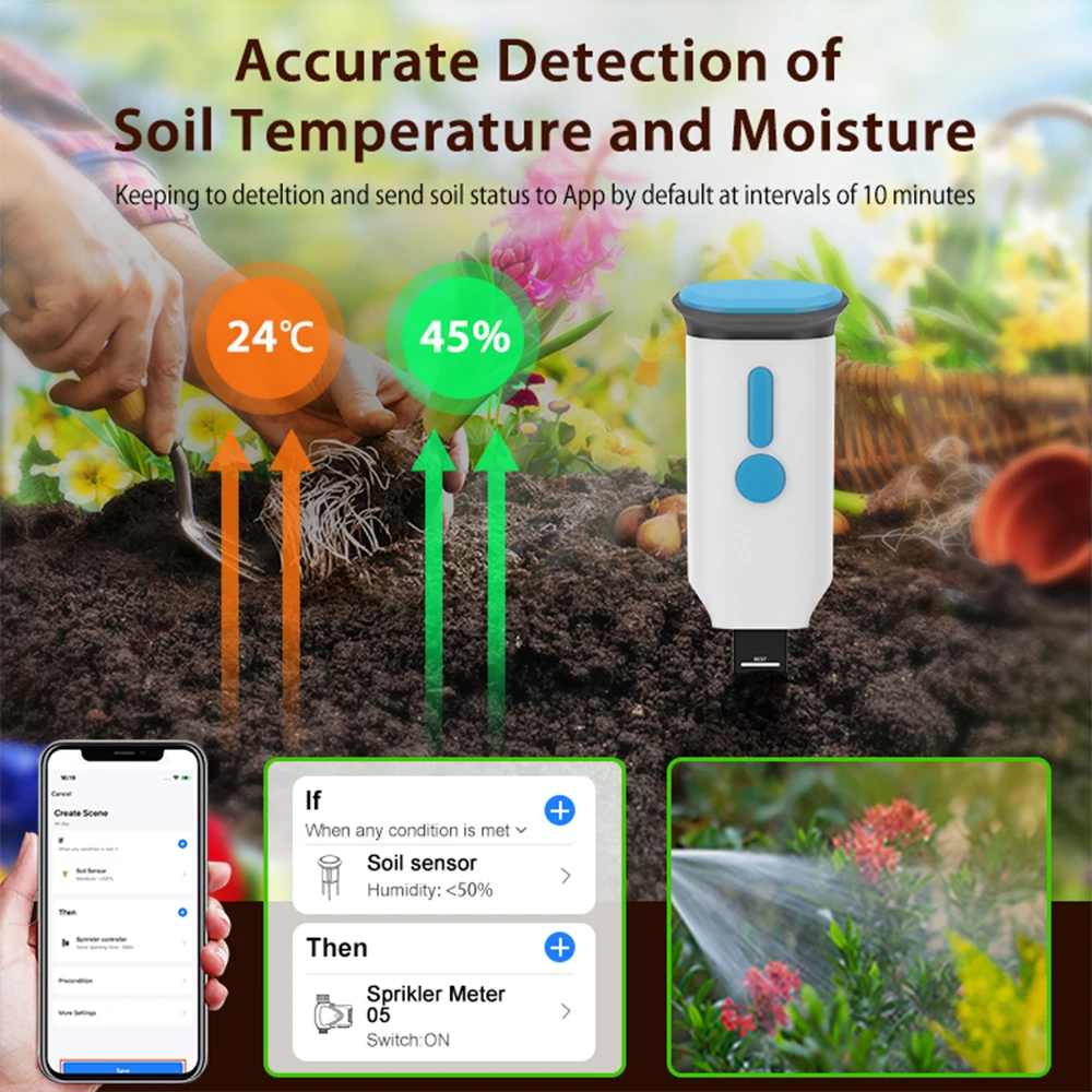 Haozee Tuya Smart WiFi Bodenfe – Smart Garden Moisture Sensor Bewertung und Preis