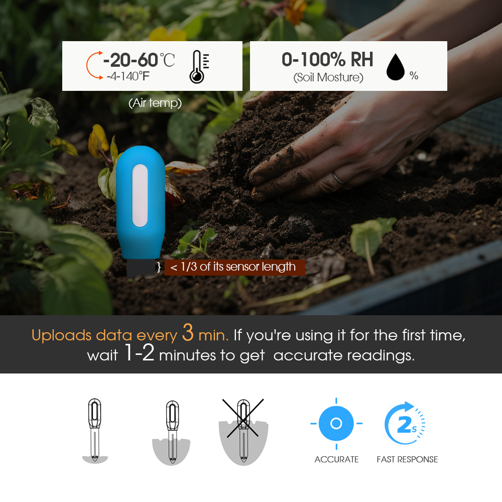 1PCS Tuya Zigbee Boden Sensor  – Smart Garden Is Bewertung und Preis