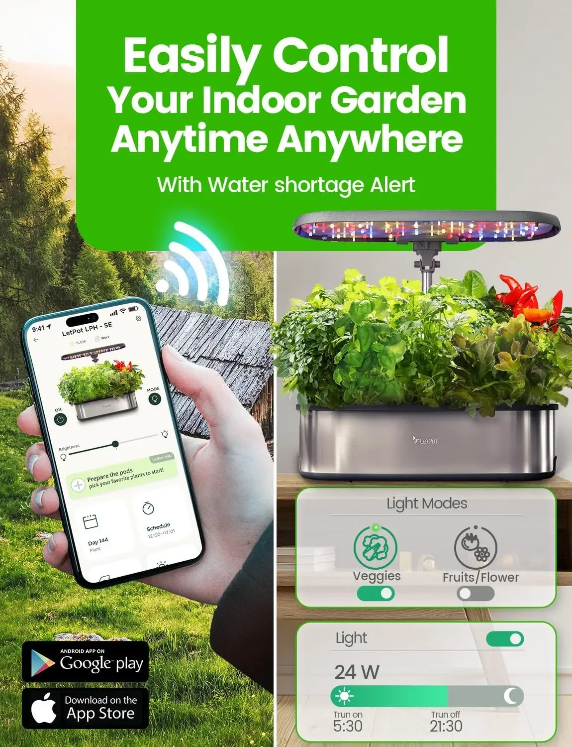 LETPOT LPH-SE Hydroponisches A – Smart Garden System Bewertung und Preis