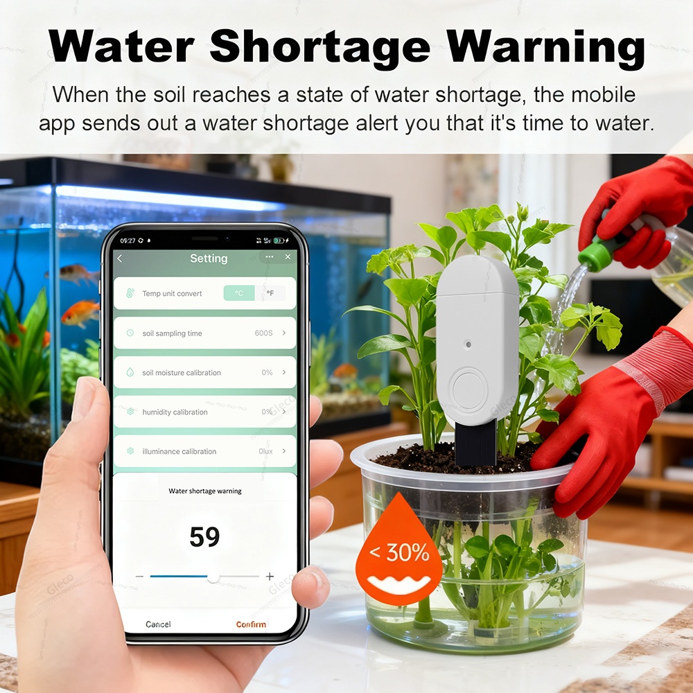 4-in-1 Zigbee Bodenfeuchtigkei – Smart Garden Moisture Sensor Bewertung und Preis
