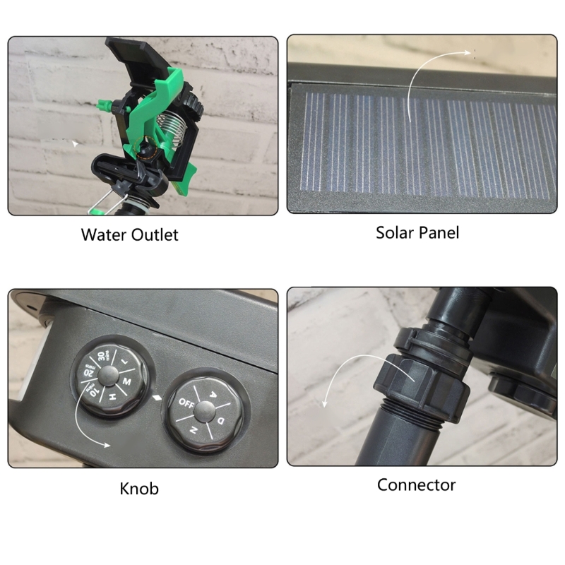 Solar Automatische Gartenwässe – Smart Garden Construct Bewertung und Preis