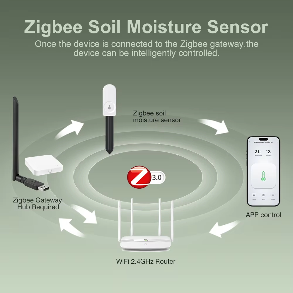 Zigbee 3.0 Pflanzenmonitor Bod – Smart Garden Moisture Sensor Bewertung und Preis