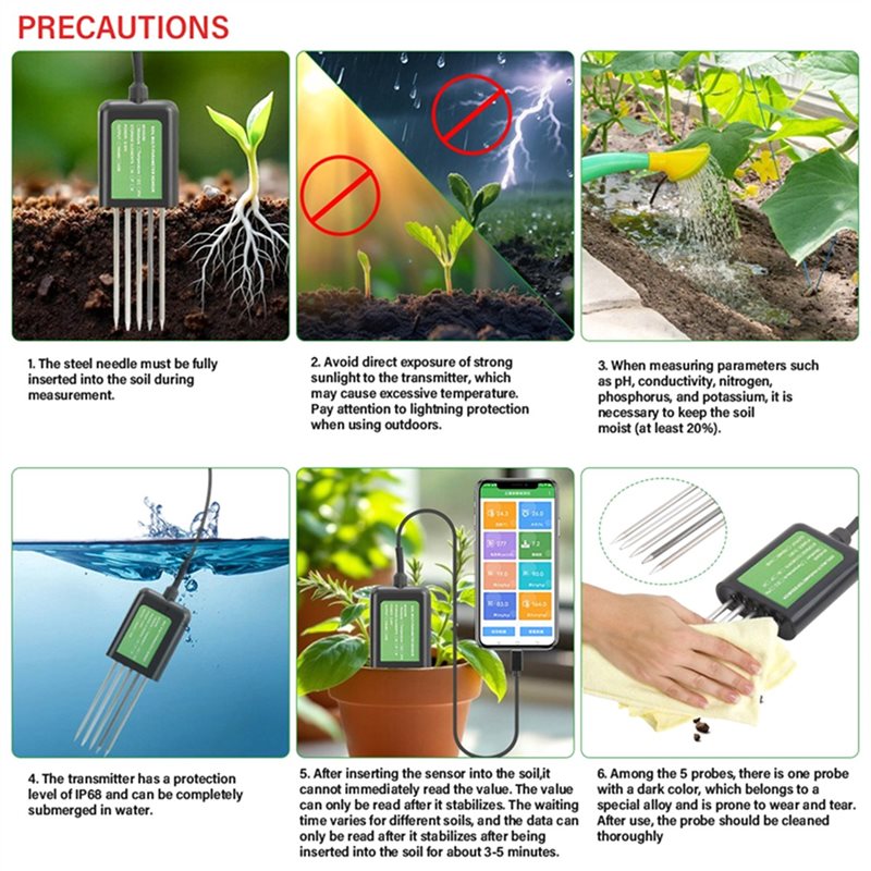 A92P Smart Bodenfeuchtigkeitst – Smart Garden Nutrients Bewertung und Preis