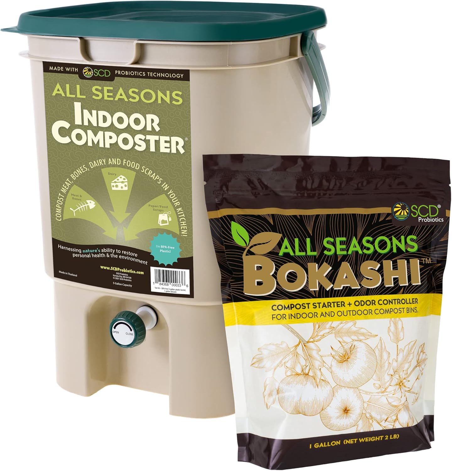 Innenkomposter für die Küchena – Composting Kit Indoor Bewertung und Preis