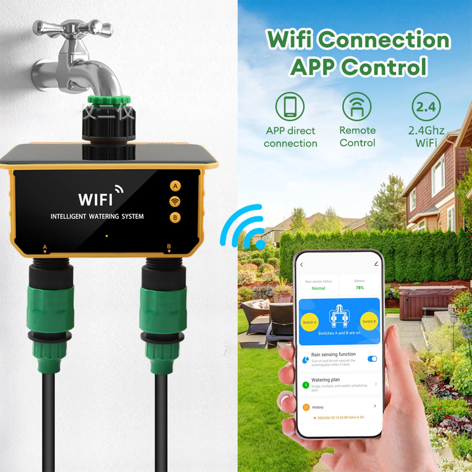 Solarbetriebener WLAN-Smart-Be – Smart Garden Is Bewertung und Preis