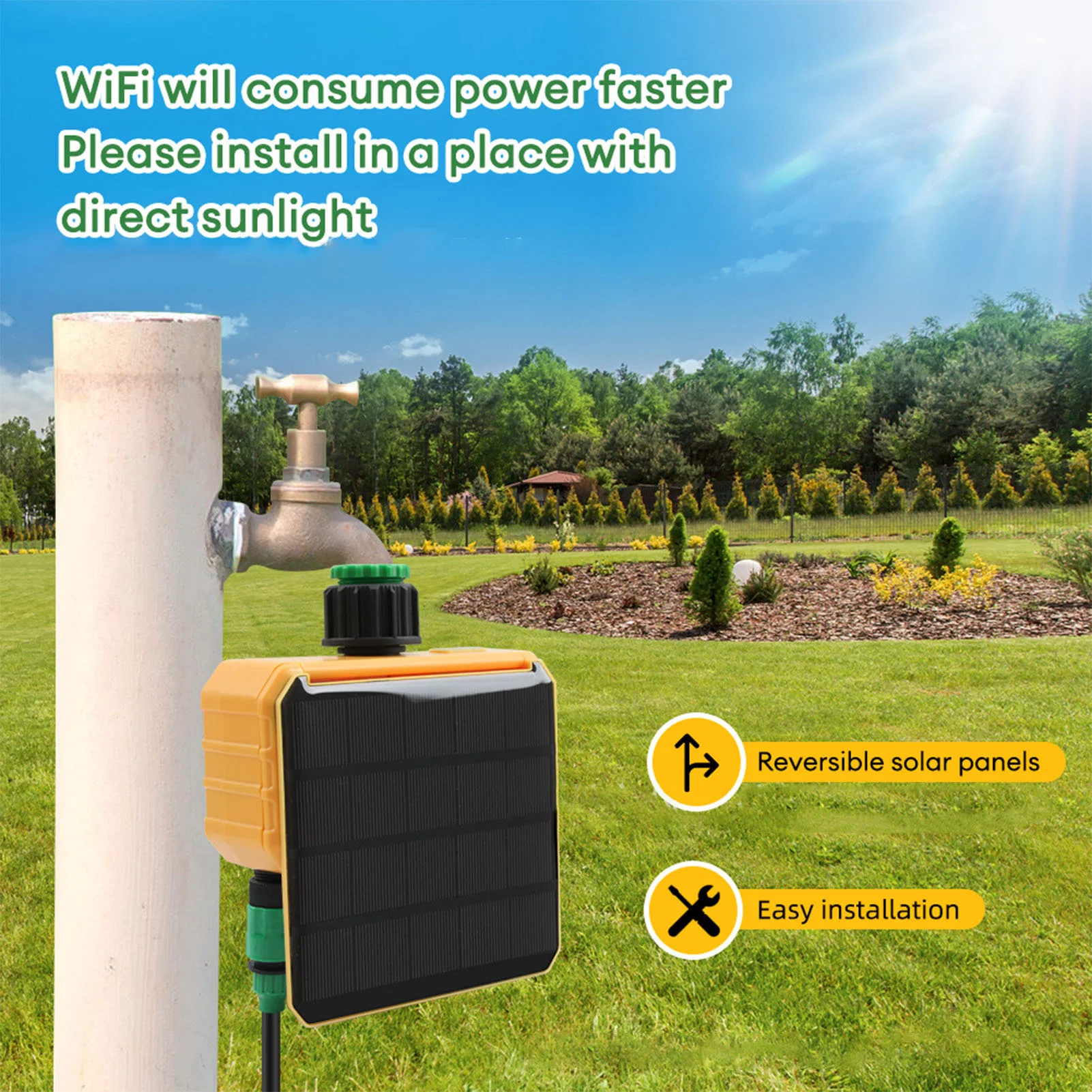 Solarbetriebener WLAN-Smart-Be – Smart Garden Is Bewertung und Preis