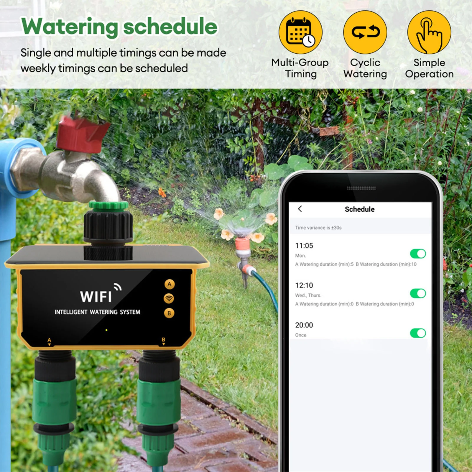 Solarbetriebener WLAN-Smart-Be – Smart Garden Is Bewertung und Preis